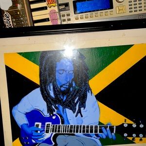 Custom, 1 of 1, Bob Marley painting
